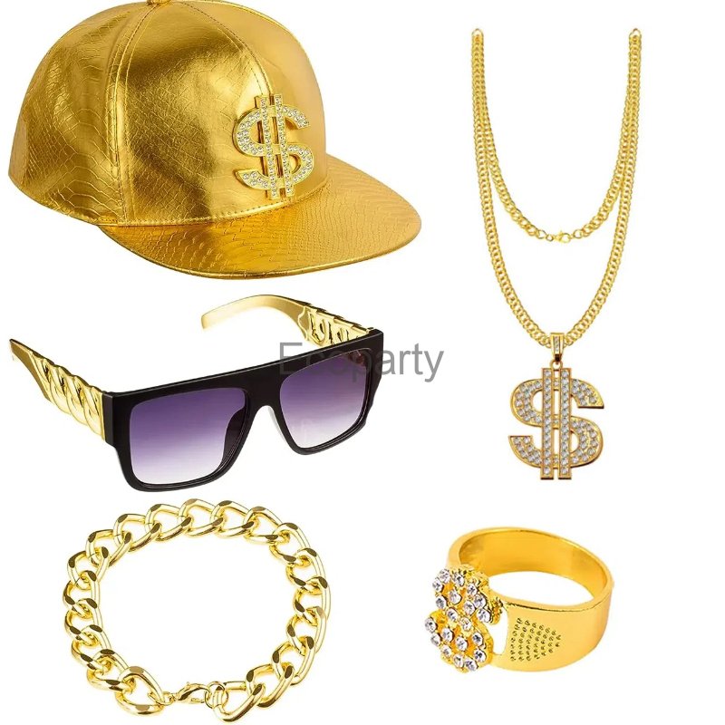 Men'S Accessories In The 80S - Conjunto de acessórios de fantasia de