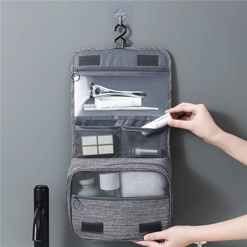 Men'S Accessories Organizer For Wardrobe - Pendurado viagem grande saco de higiene