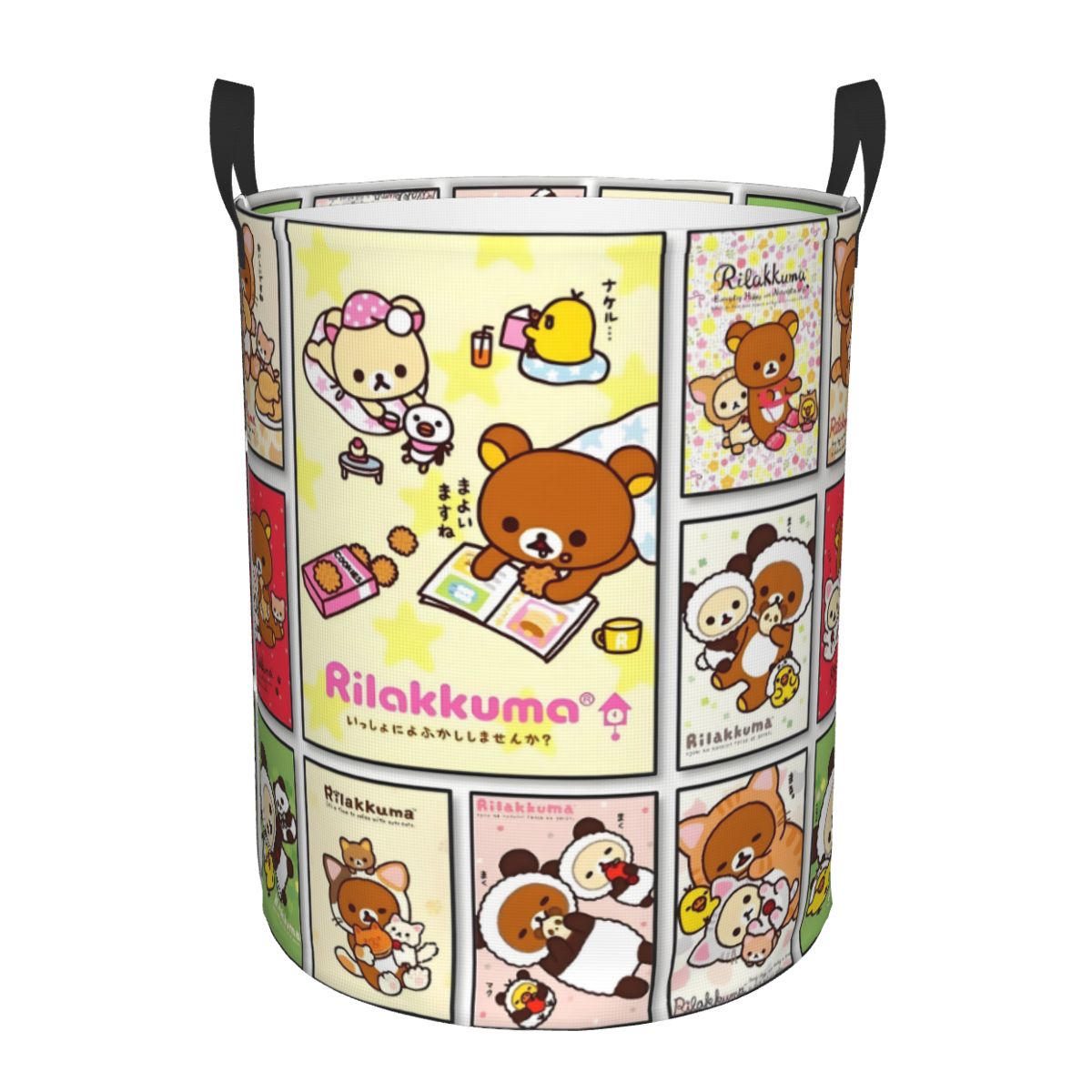 Men Accessories Hamper - Cesto de roupa suja kawaii de