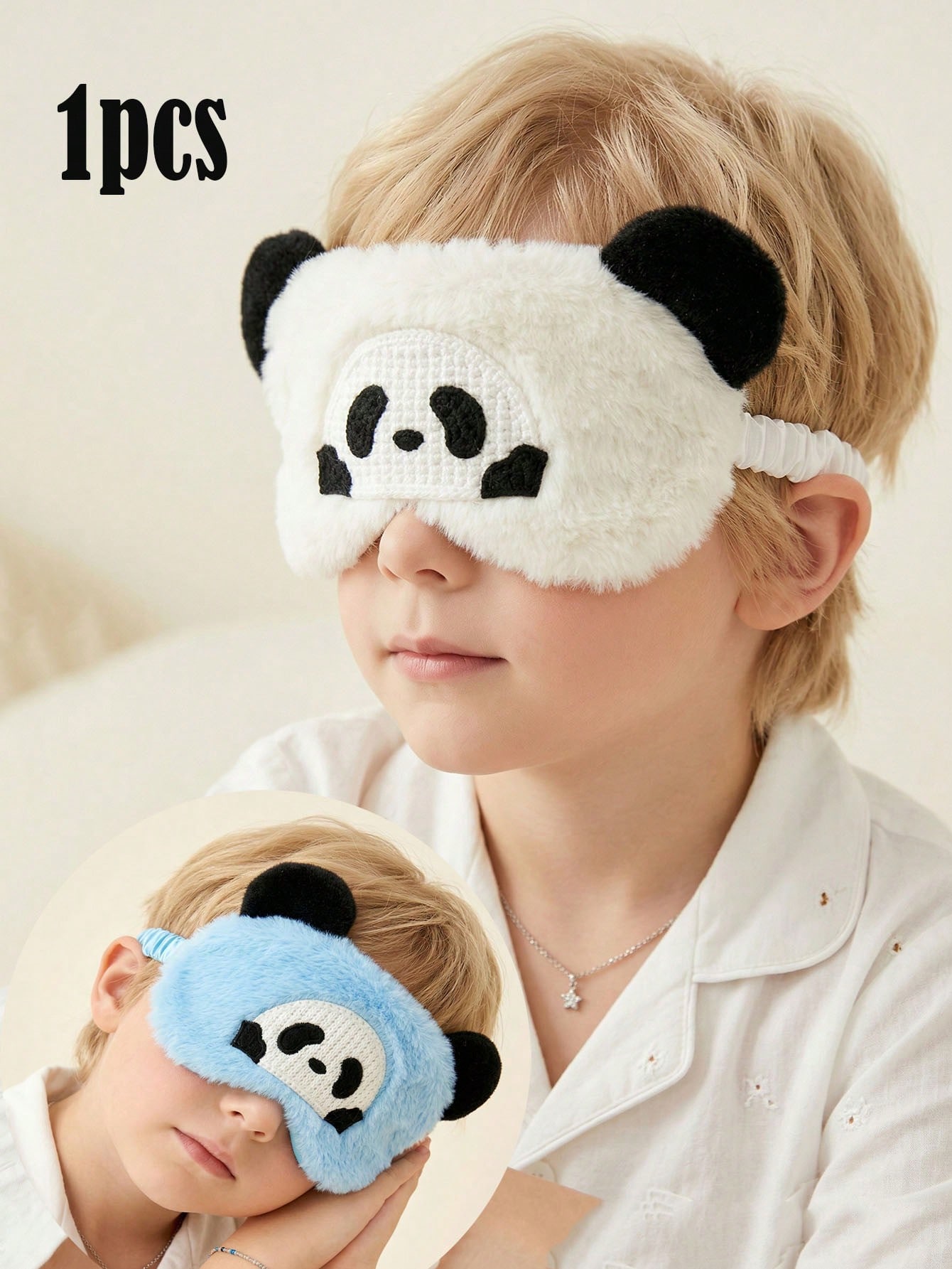 Men Accessories For Travel - Máscara de Olhos de Pelúcia Panda