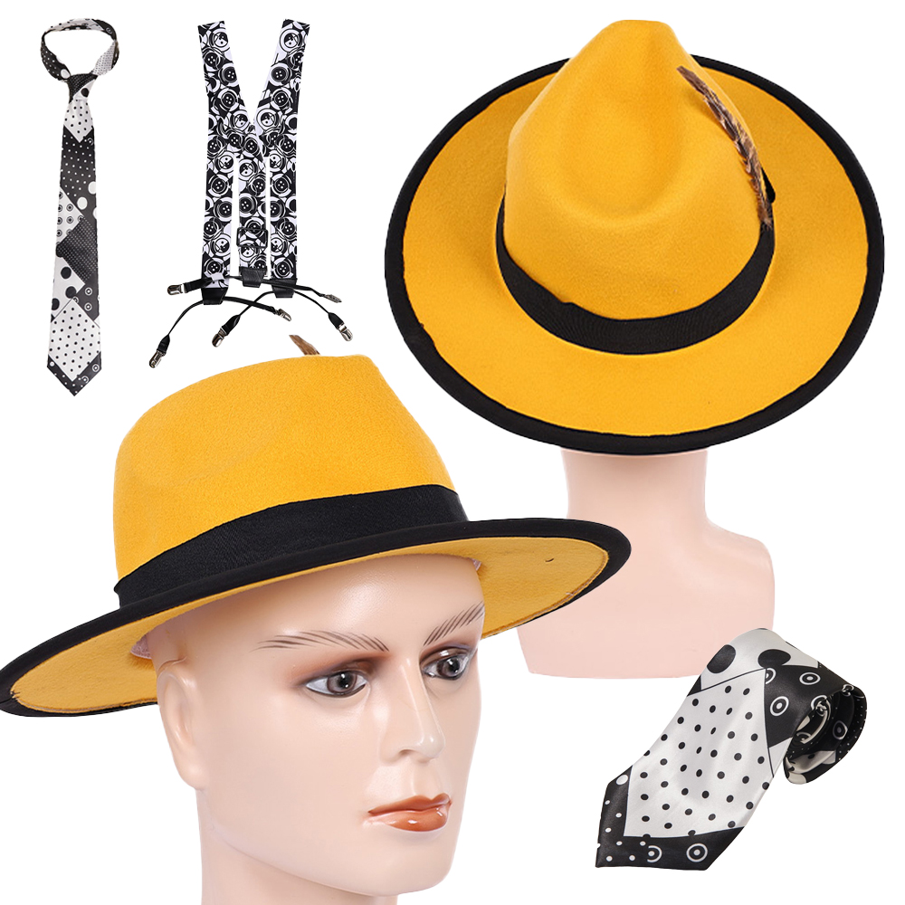 Men Accessories Hat - Fantasia 1994 Máscara do Filme Jim,