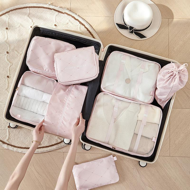 Men'S Accessories Organizer For Wardrobe - Suitcase Organizer Packing Cubes, Travel Kit