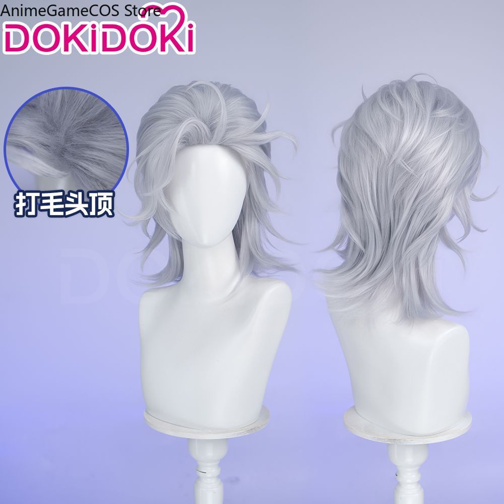 Men Accessories Silver - Peruca Cosplay Anime Record of Ragnarok