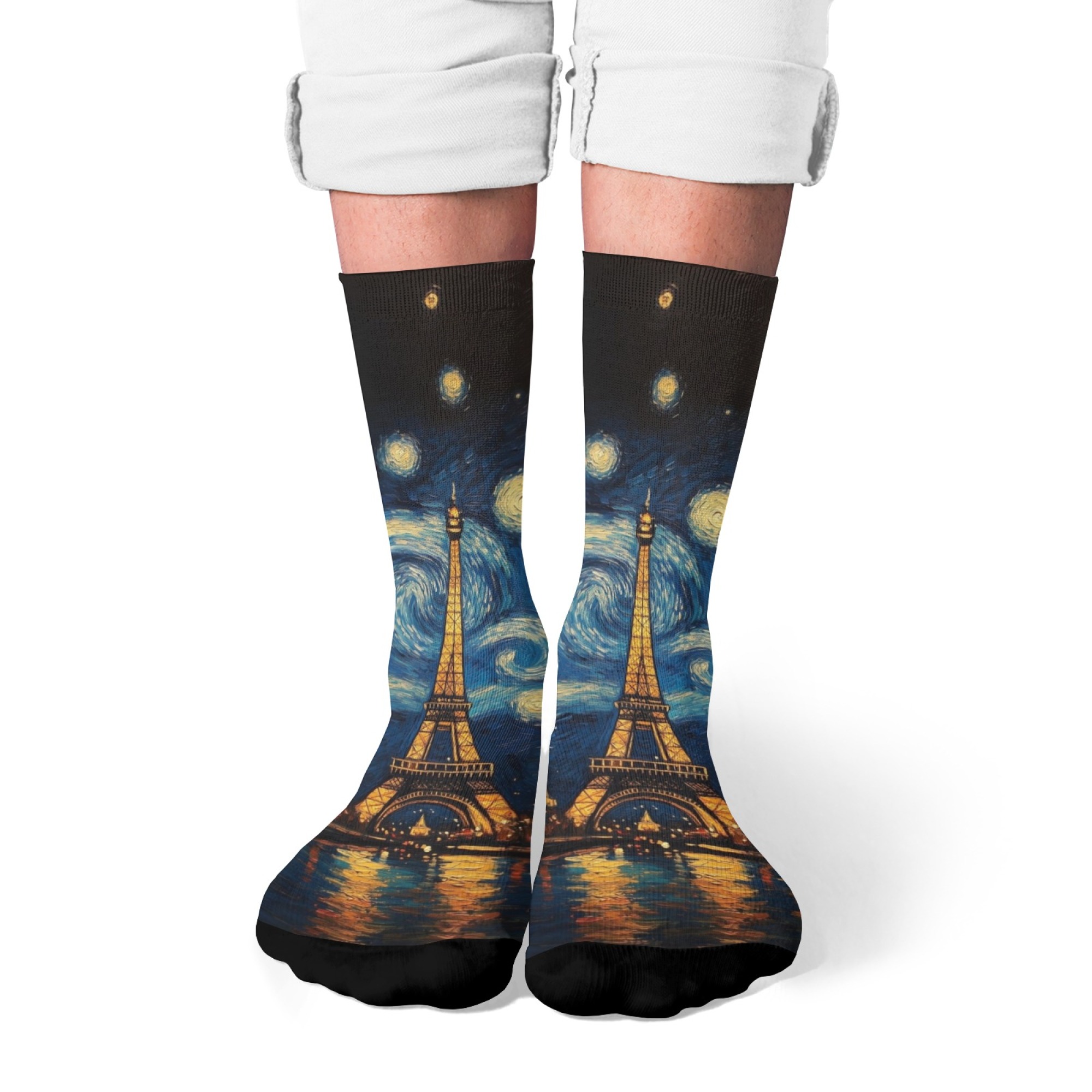 Men'S Accessories Paris - Meias unissex Van Gogh - estilo
