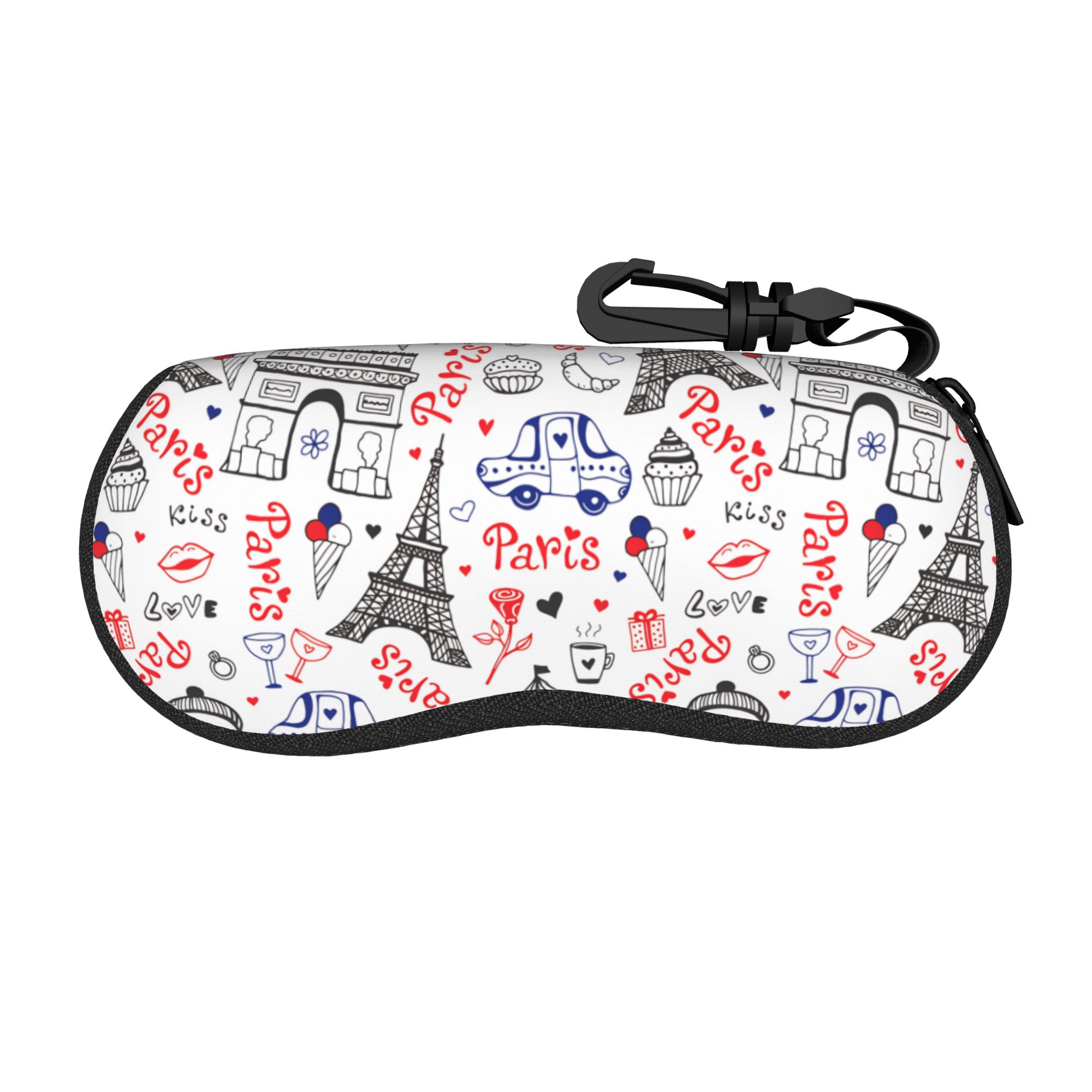 Men'S Accessories Paris - Estojo de Óculos de Sol Unissex