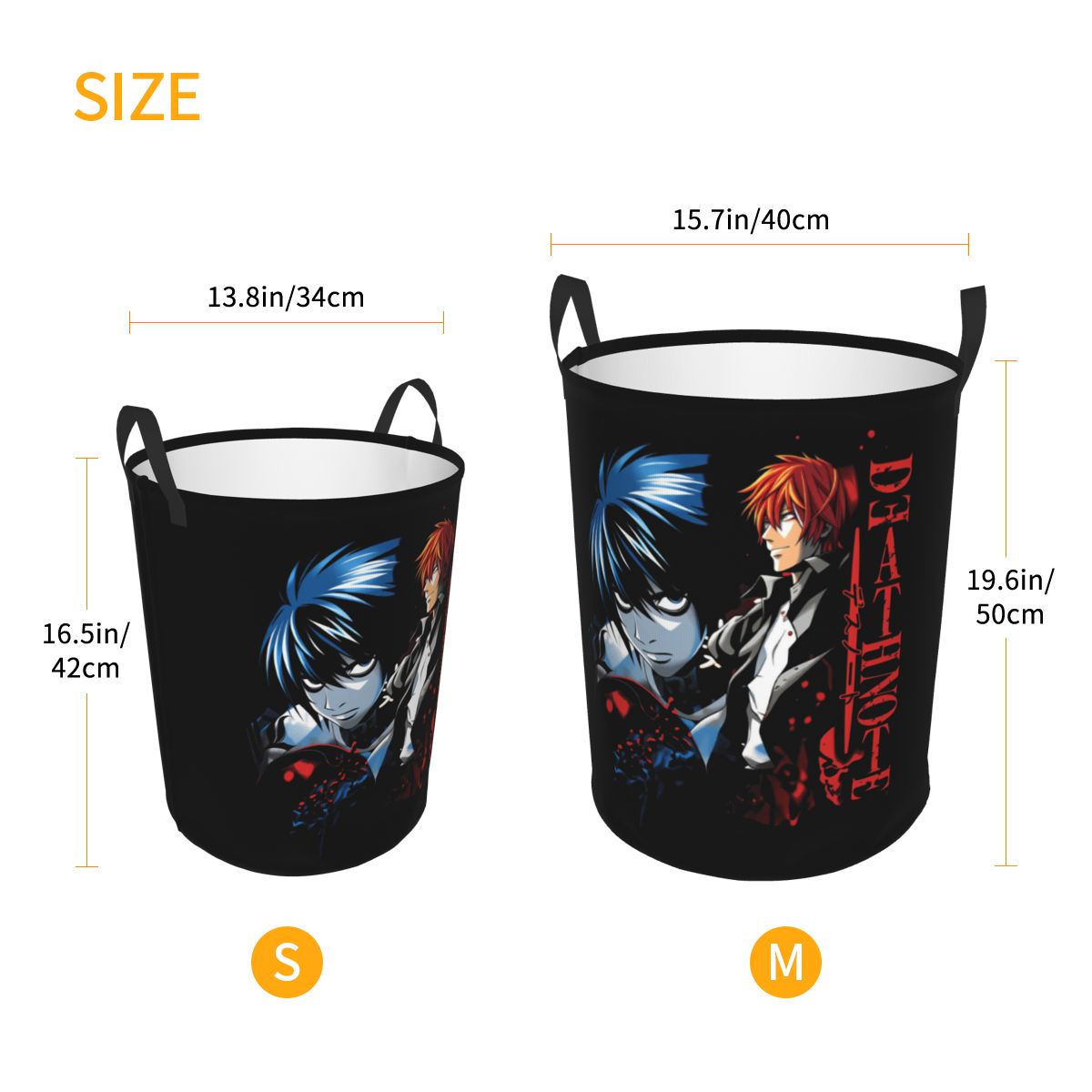 Cesto de Roupa Death Note Ligh - Men Accessories Hamper avaliação e preço