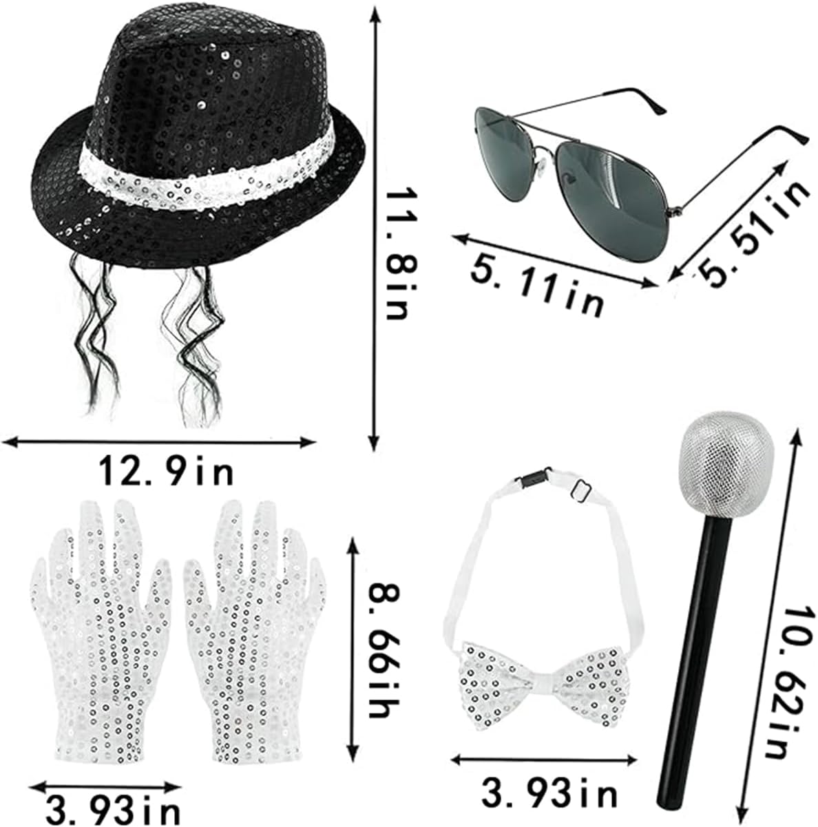 Fantasia de Dançarino Masculin - Men'S Accessories In The 80S avaliação e preço