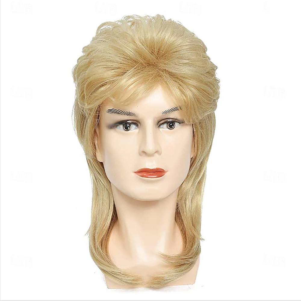 HAIRJOY Perucas sintéticas de  - Men'S Accessories In The 80S avaliação e preço