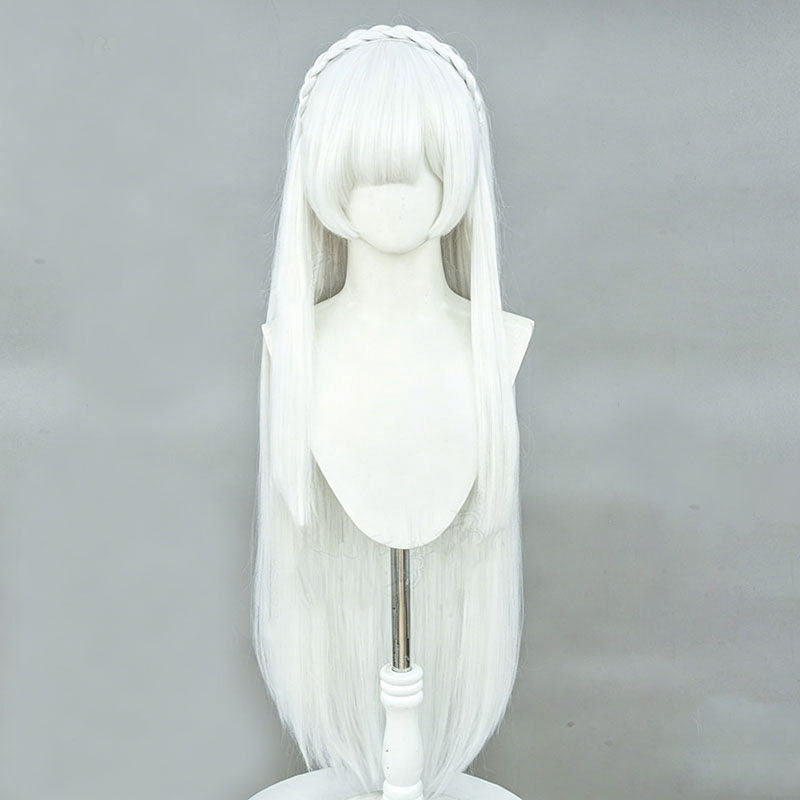 Peruca de cosplay anime re:zer - Men Accessories Silver avaliação e preço