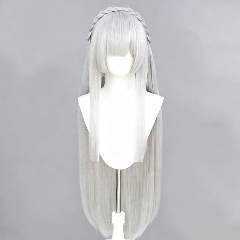 Peruca de cosplay anime re:zer - Men Accessories Silver avaliação e preço