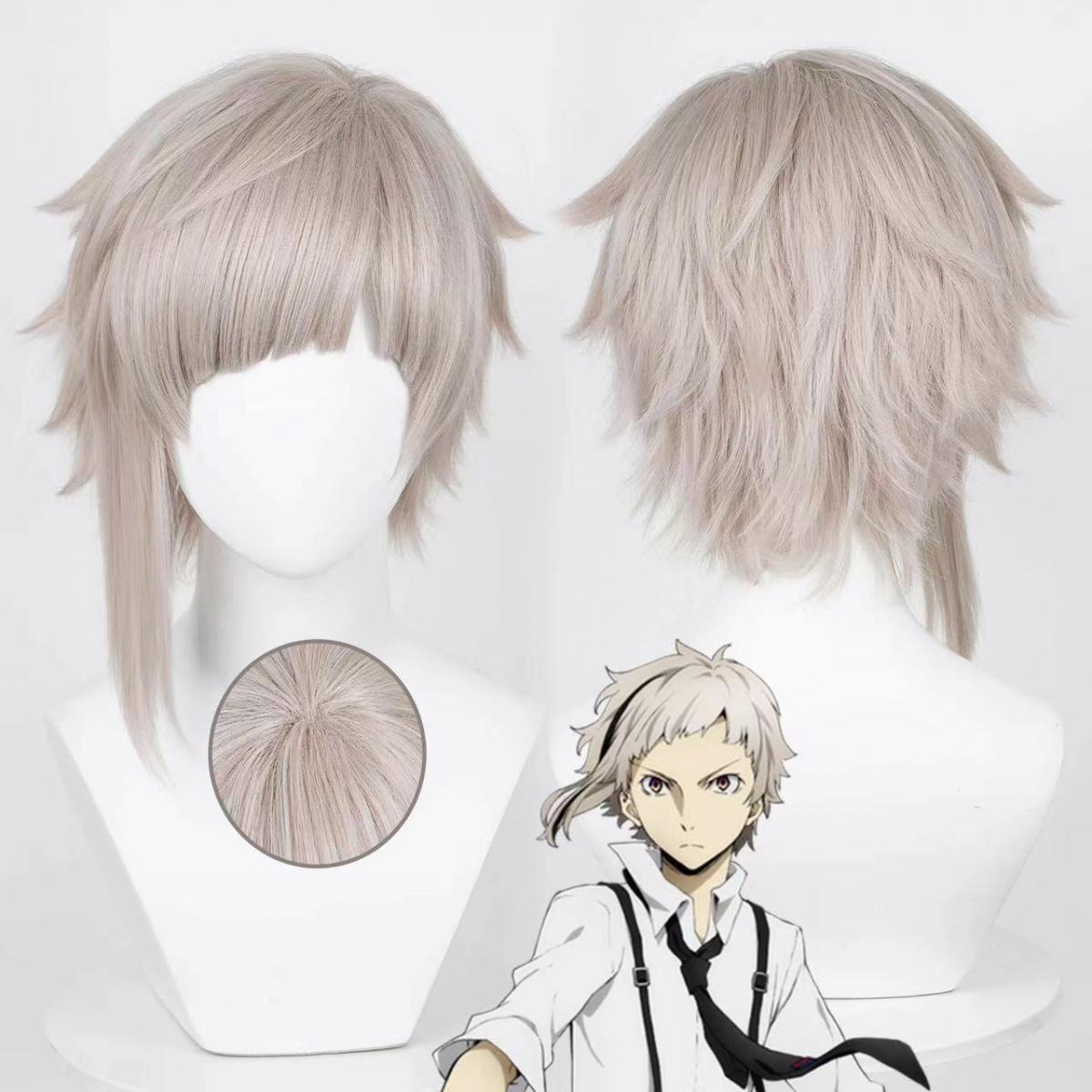 Peruca de cosplay masculina Na - Men Accessories Silver avaliação e preço