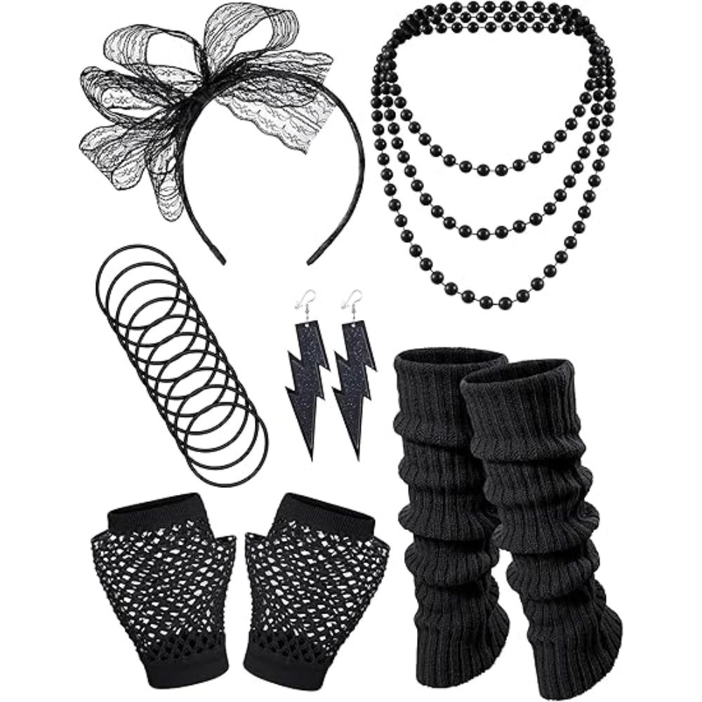 Acessórios de Fantasia dos Ano - Men'S Accessories In The 80S avaliação e preço