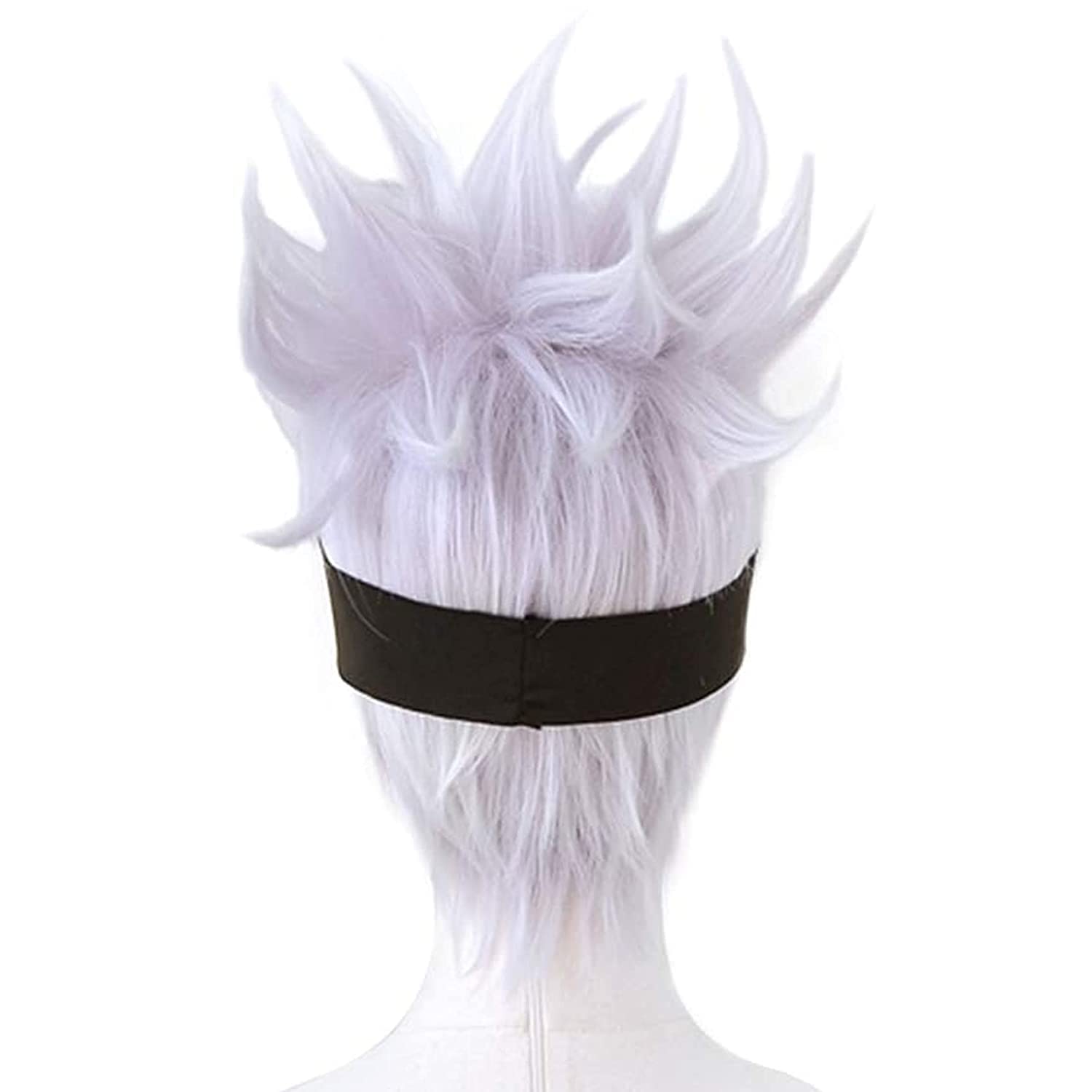 Peruca Cosplay Curta Ondulada, - Men Accessories Silver avaliação e preço