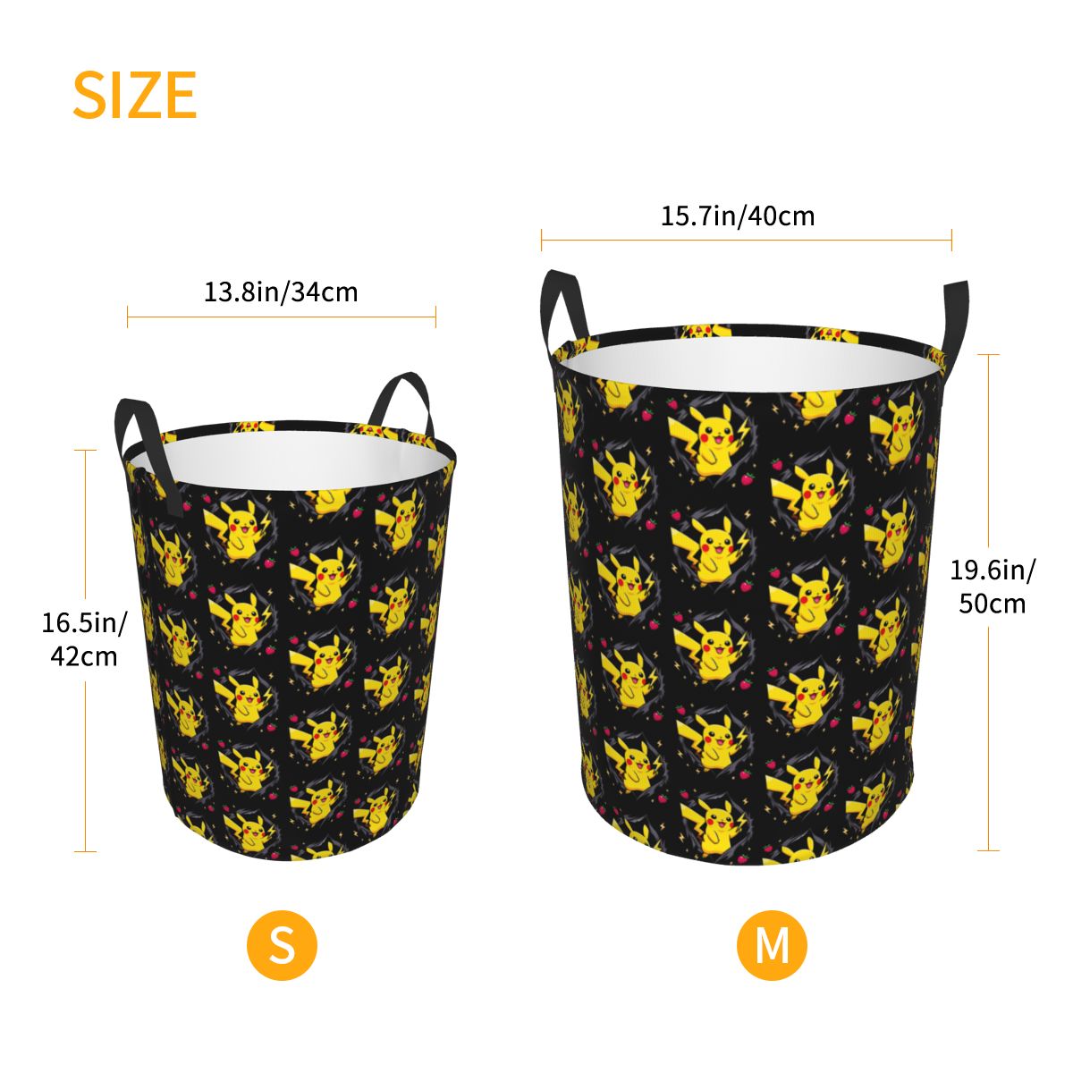 Cesto de roupa suja Pikachu Po - Men Accessories Hamper avaliação e preço