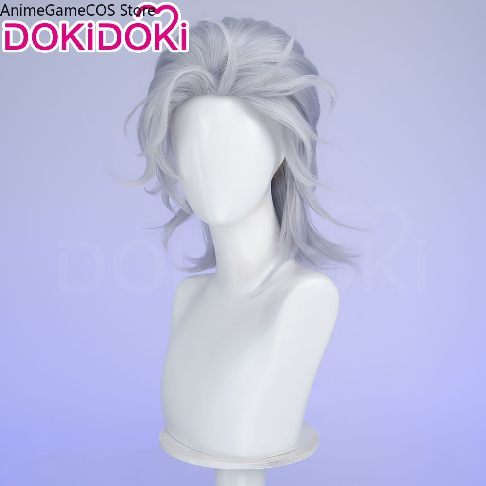 Peruca Cosplay Anime Record of - Men Accessories Silver avaliação e preço