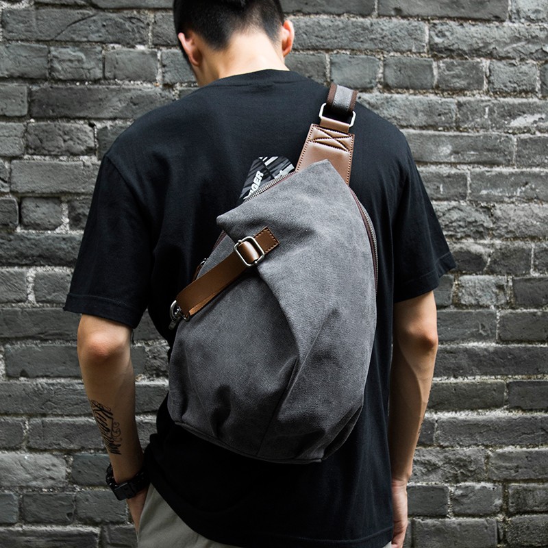 Mochila de Lona Retro de Grand - Men Accessories For Travel avaliação e preço