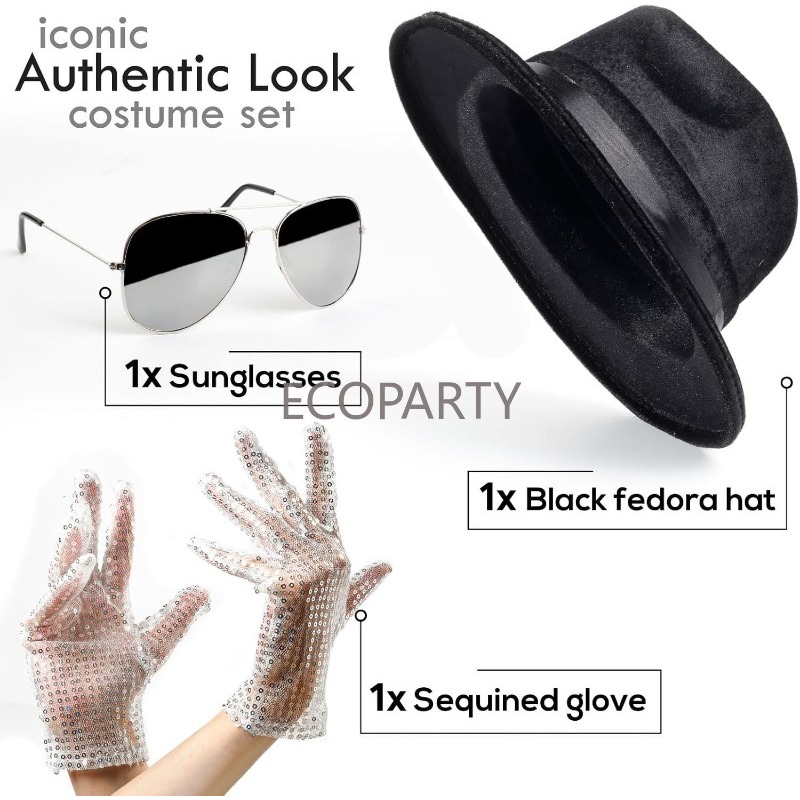 Acessórios de fantasia pop kin - Men'S Accessories In The 80S avaliação e preço