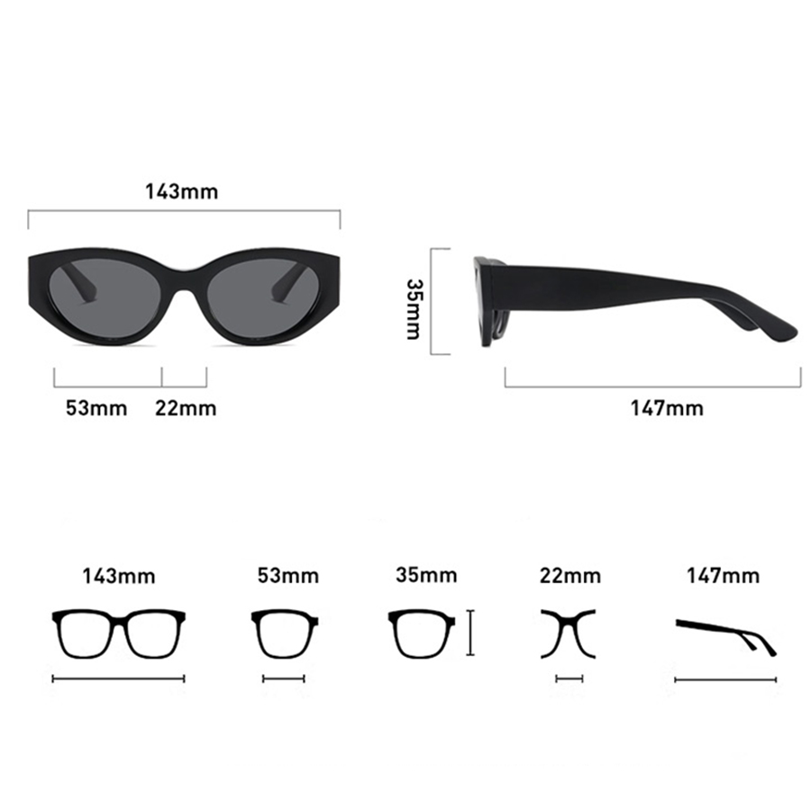 Óculos de Sol Clássicos Cat-Ey - Men Accessories For Travel avaliação e preço