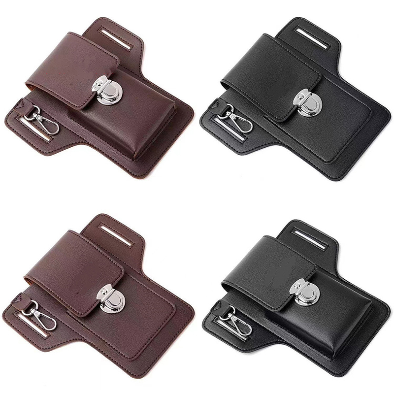Bolsa de cintura de couro PU m - Men Accessories For Travel avaliação e preço