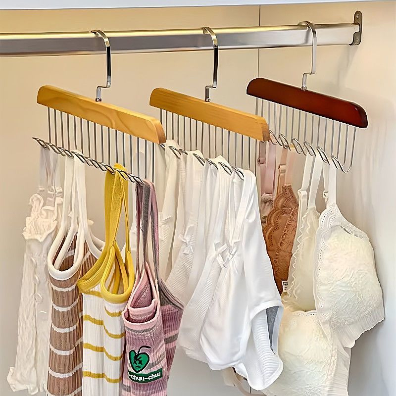 Cabideiro de Cintos de Madeira - Men'S Accessories Organizer For Wardrobe avaliação e preço
