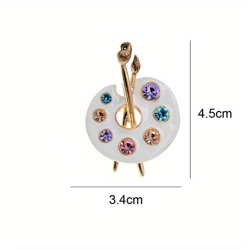 Desenhar paleta broche criativ - Men Accessories Drawing avaliação e preço
