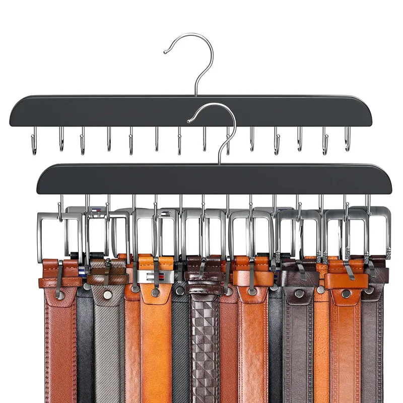 Rack de cinto de madeira femin - Men'S Accessories Organizer For Wardrobe avaliação e preço