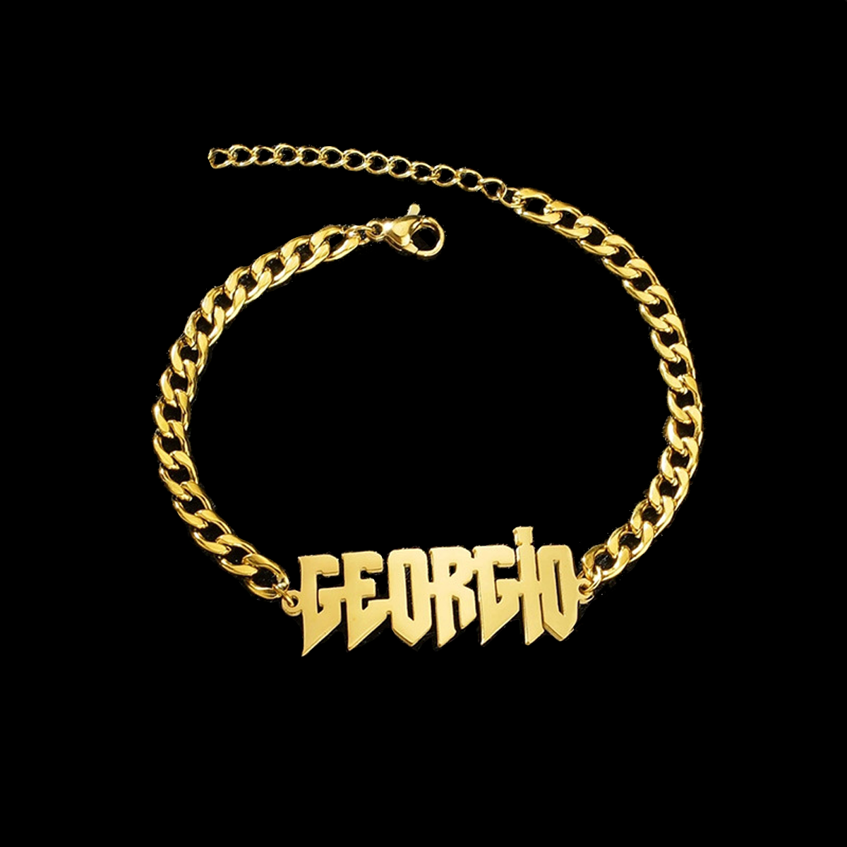 Pulseira com placa de identifi - Men Accessories Wrist avaliação e preço