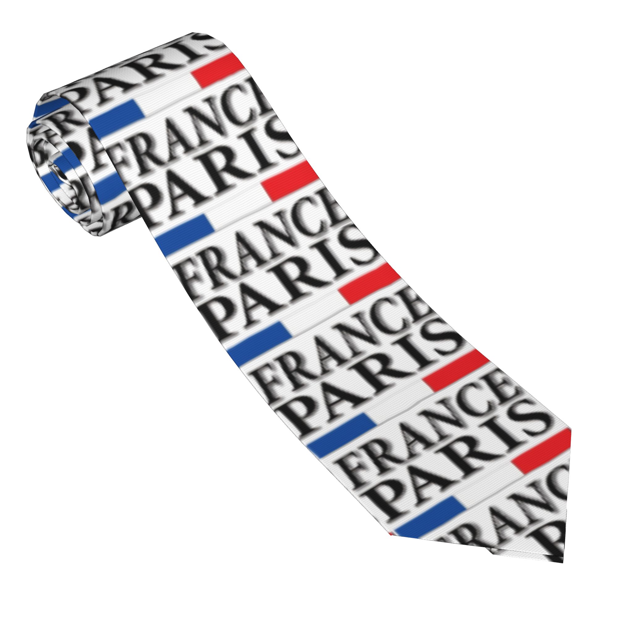 Gravata com bandeira francesa  - Men'S Accessories Paris avaliação e preço
