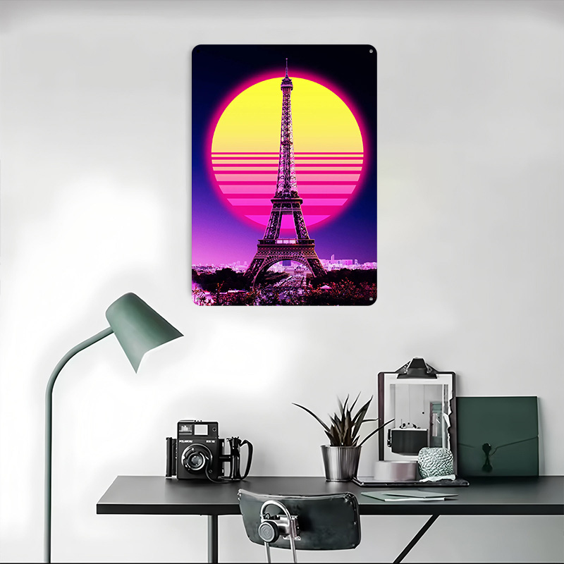 Placa de Metal Texturizada 3D  - Men'S Accessories Paris avaliação e preço